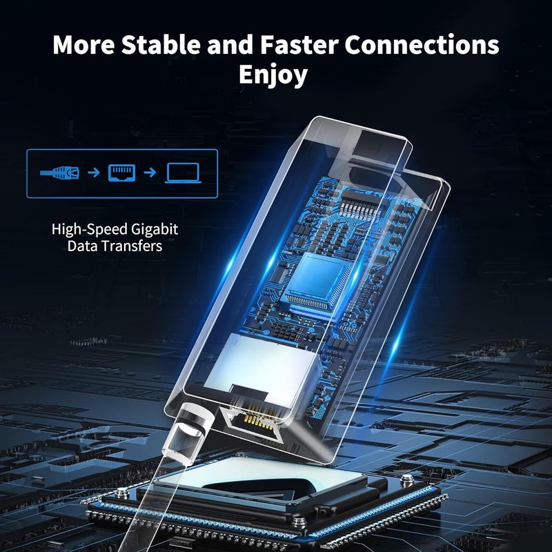 LUCMO Starlink Gen 2 Ethernet Adapter for Standard Gen 2 ONLY - Wired Network Connector Compatible with Standard Actuated Dish and Router (Not for Gen 3) - Image 4